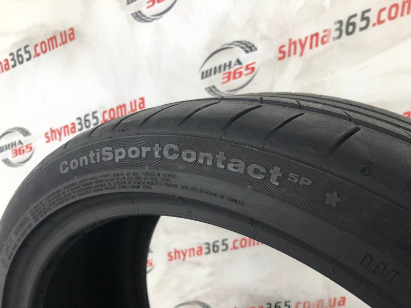 255/35 R19 CONTINENTAL CONTISPORTCONTACT 5P RUN FLAT 5mm