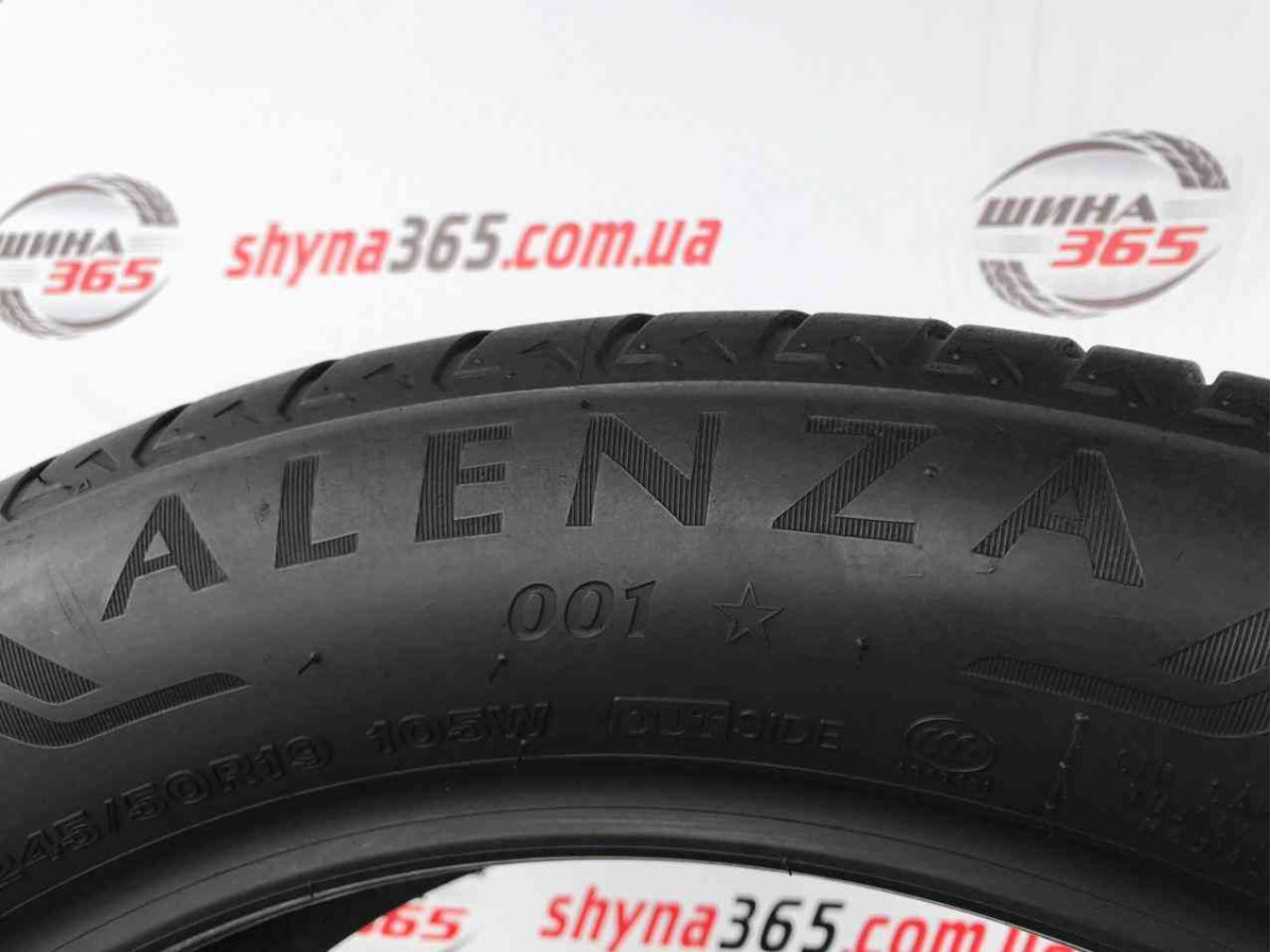 245/50 R19 BRIDGESTONE ALENZA 001 RUN FLAT 6mm