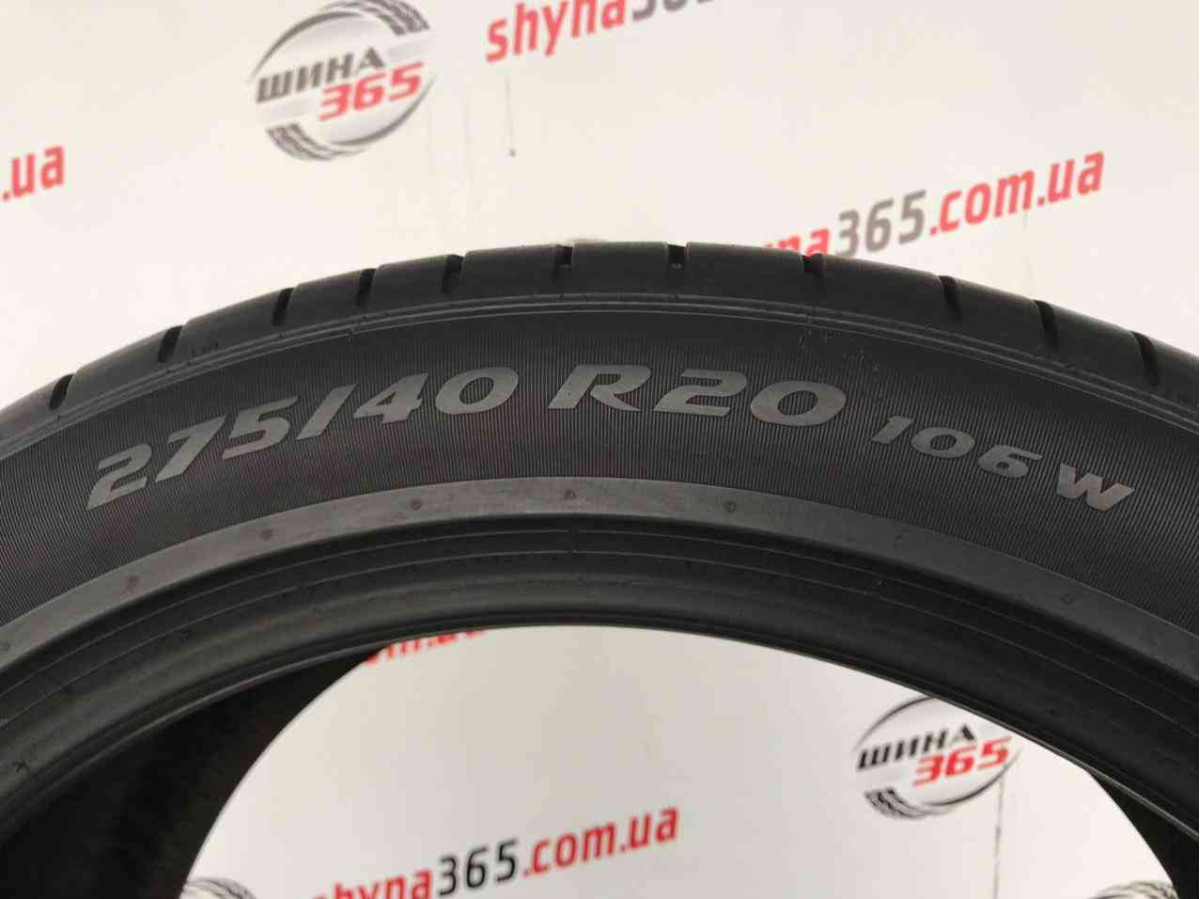 275/40 R20 PIRELLI PZERO PZ4 RUN FLAT 7mm