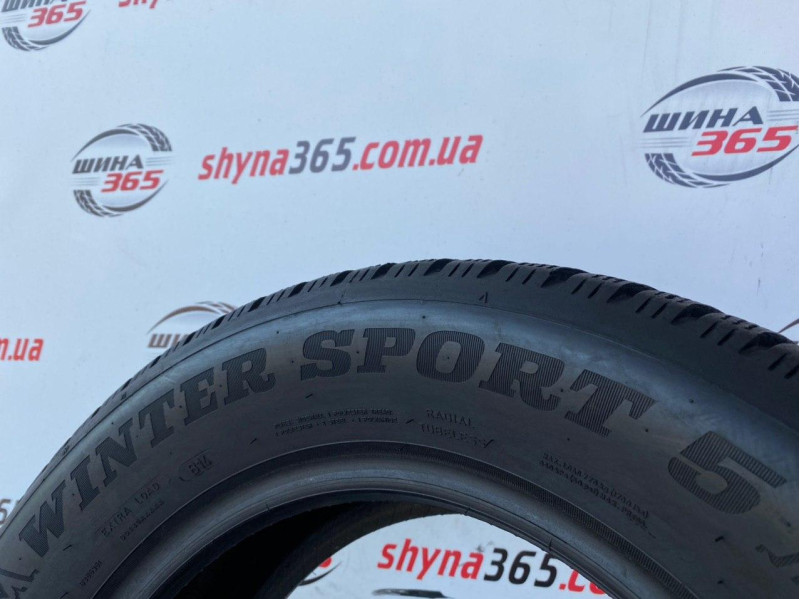 215/60 R16 DUNLOP WINTER SPORT 5 5mm