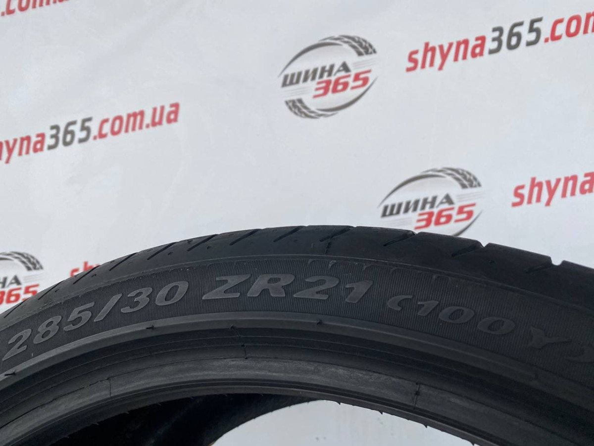 285/30 R21 PIRELLI PZERO 6mm