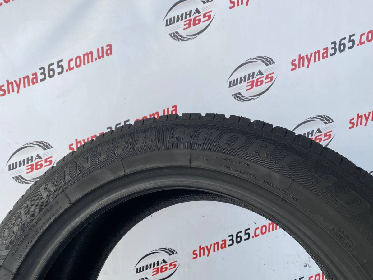 265/45 R20 DUNLOP SP WINTER SPORT 4D 6mm