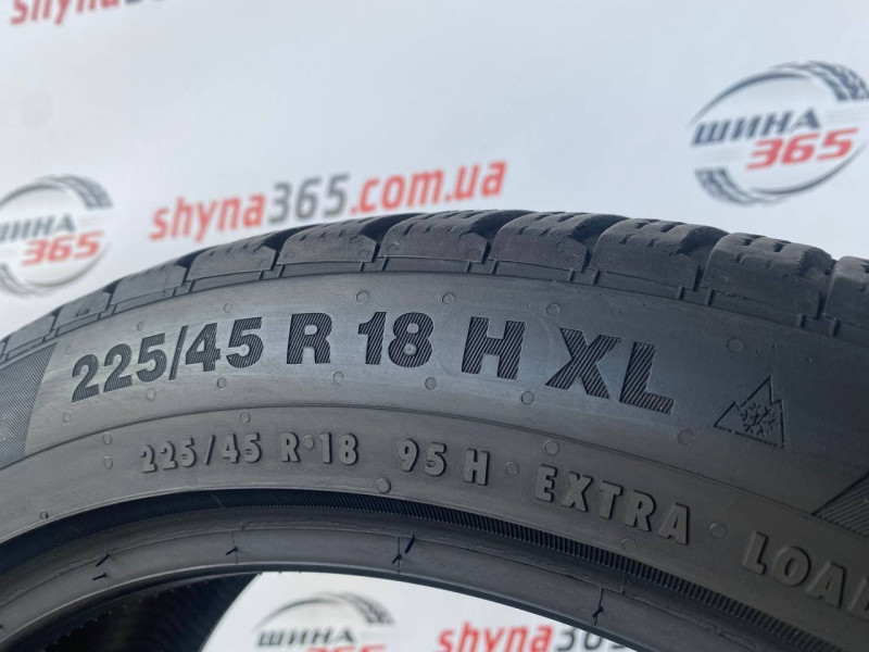 225/45 R18 CONTINENTAL WINTERCONTACT TS850P RUN FLAT 7mm