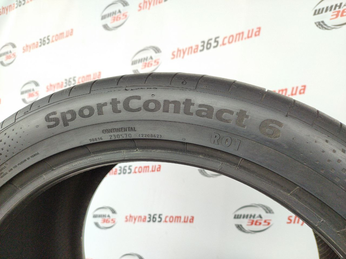 295/35 R19 CONTINENTAL SPORTCONTACT 6 5mm