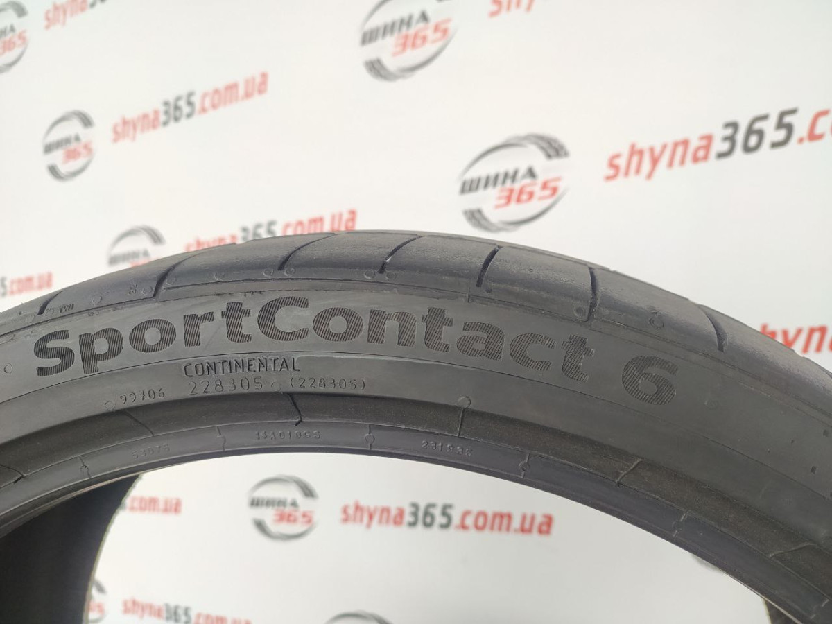 255/30 R19 CONTINENTAL SPORTCONTACT 6 6mm