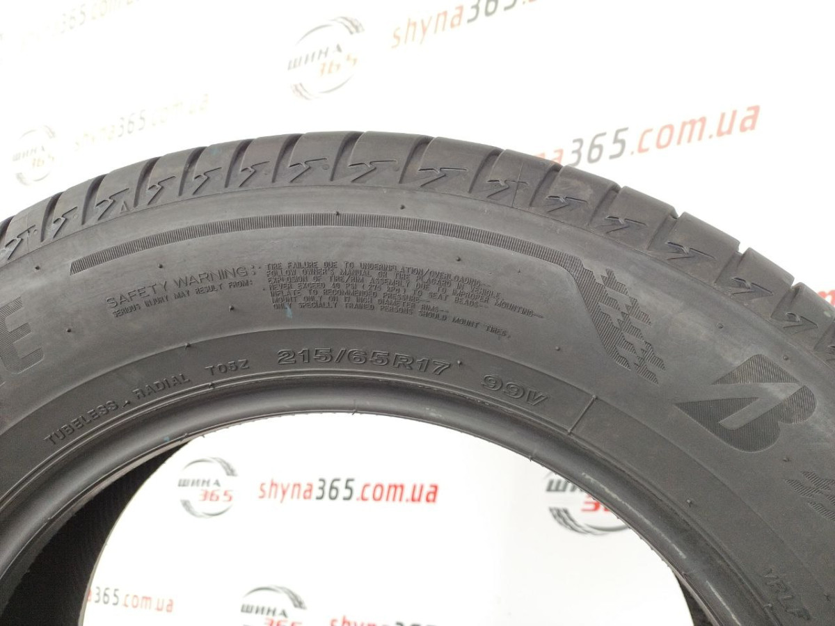 215/65 R17 BRIDGESTONE TURANZA T005 6mm