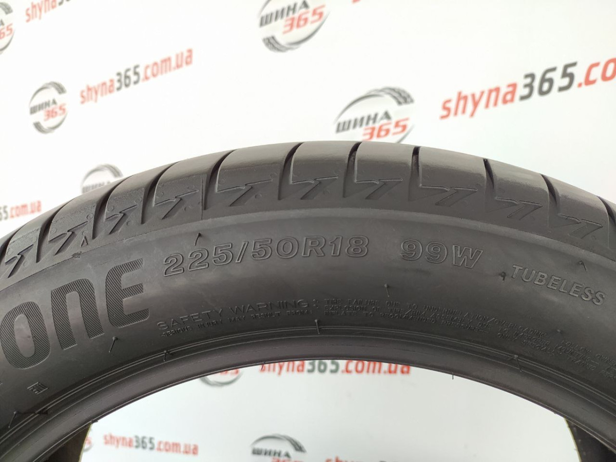 225/50 R18 BRIDGESTONE TURANZA T005 RUN FLAT 6mm