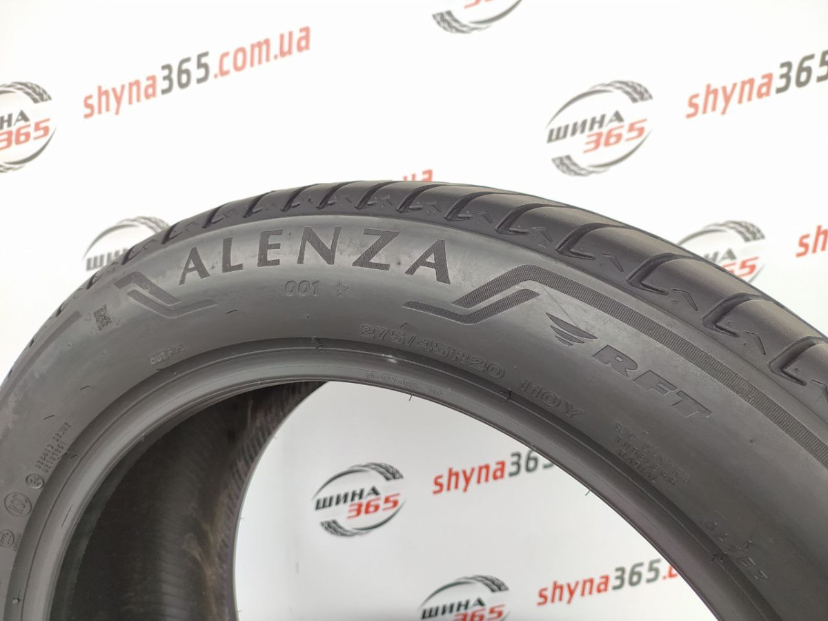 275/45 R20 BRIDGESTONE ALENZA 001 RUN FLAT 6mm