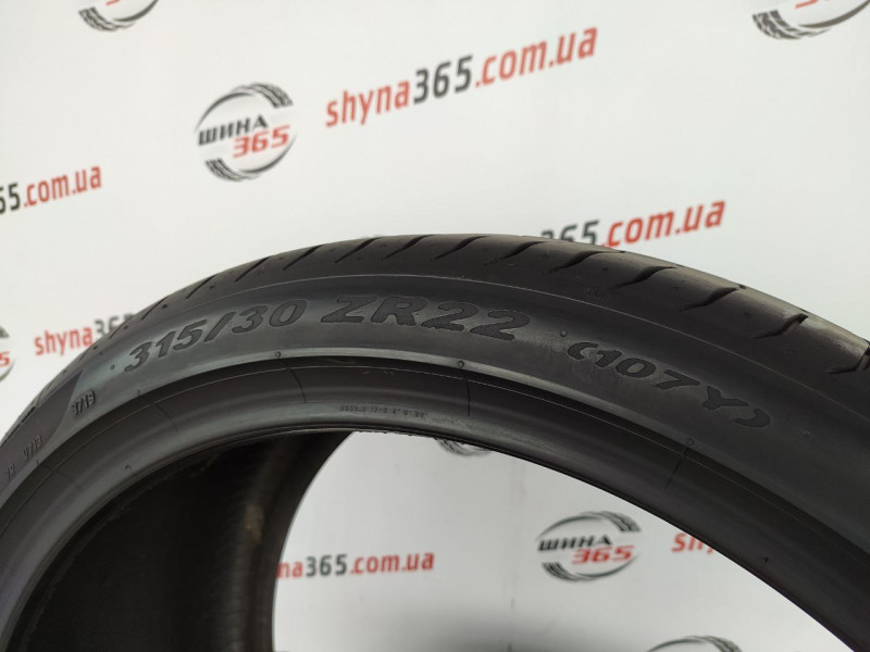 315/30 R22 PIRELLI PZERO 6mm