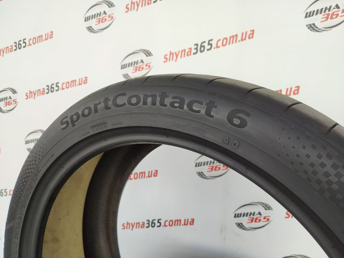 285/40 R22 CONTINENTAL SPORTCONTACT 6 6mm