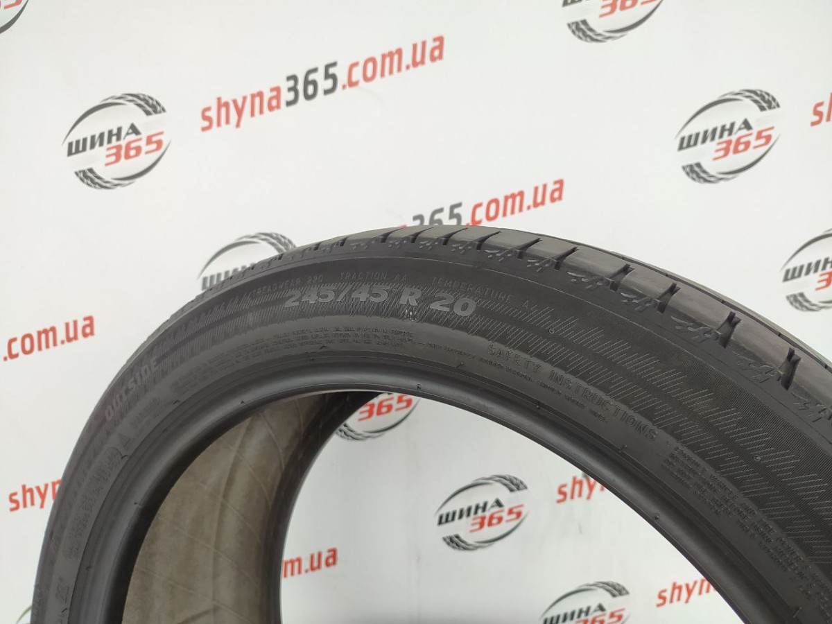 245/45 R20 MICHELIN LATITUDE SPORT 3 RUN FLAT 6mm