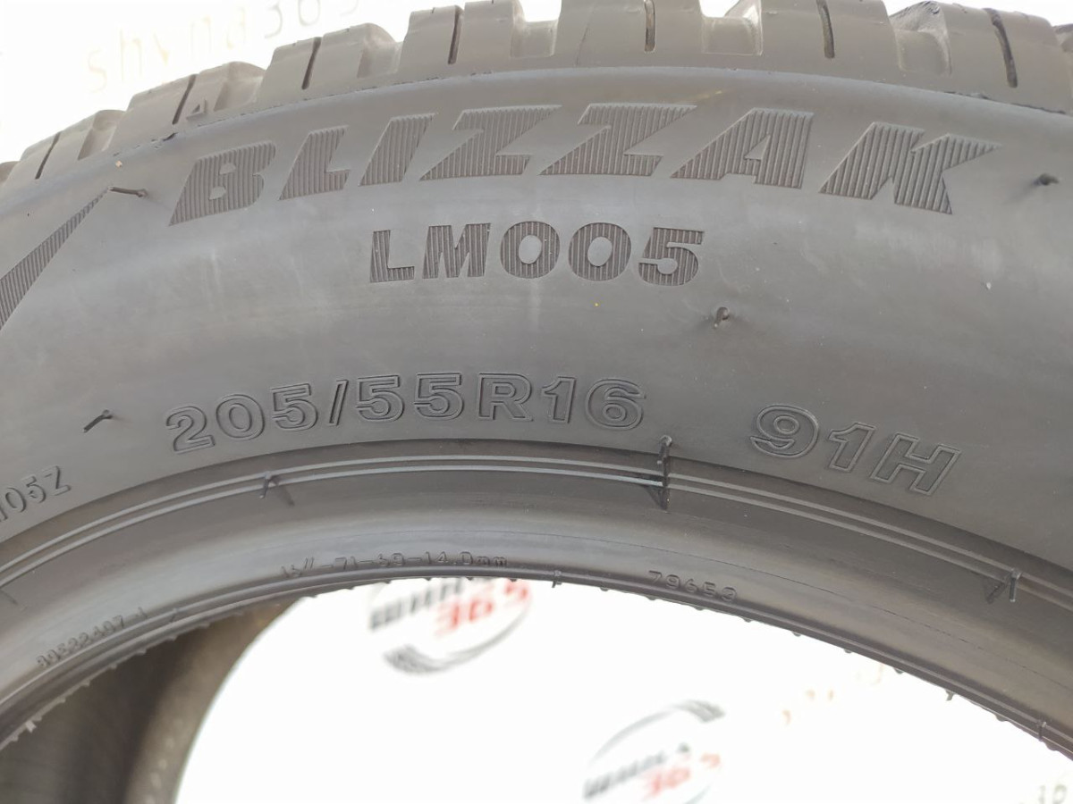 205/55 R16 BRIDGESTONE BLIZZAK LM005 7mm