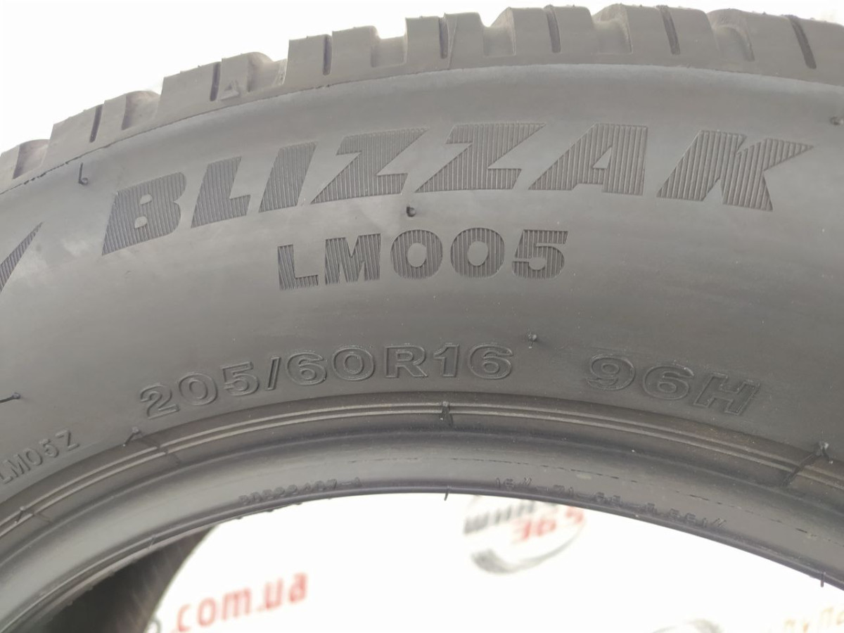 205/60 R16 BRIDGESTONE BLIZZAK LM005 7mm