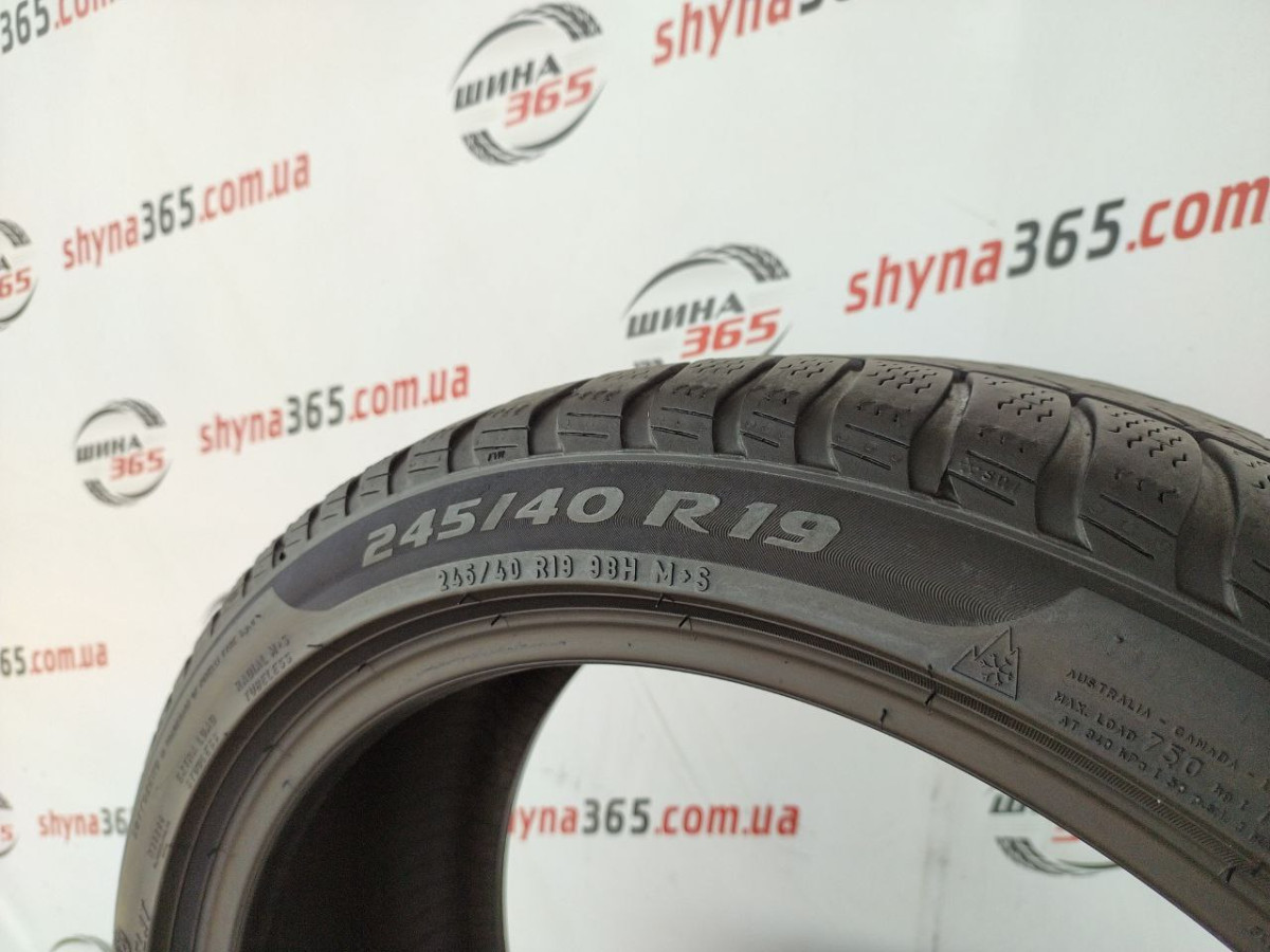 245/40 R19 PIRELLI WINTER SOTTOZERO 3 RUN FLAT 5mm