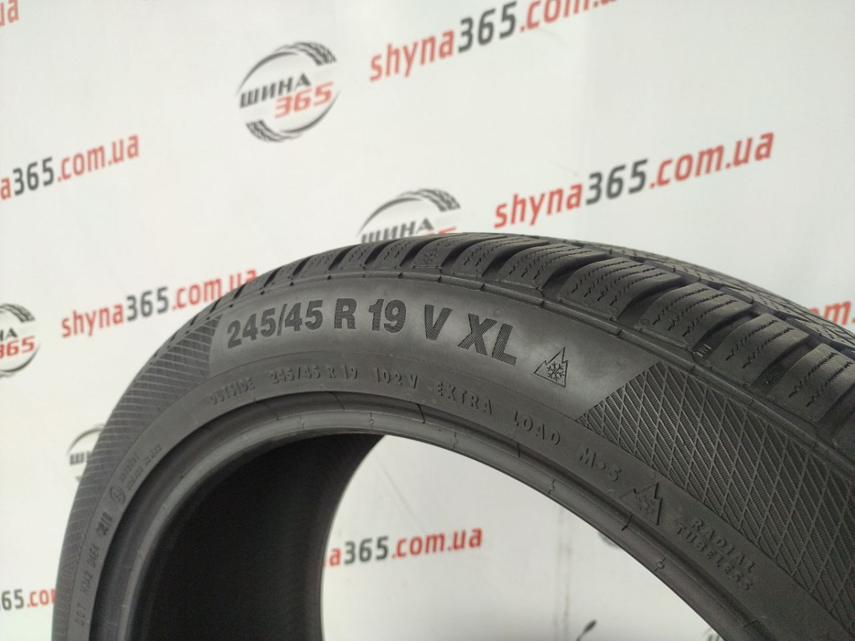 245/45 R19 CONTINENTAL WINTERCONTACT TS850P 5mm