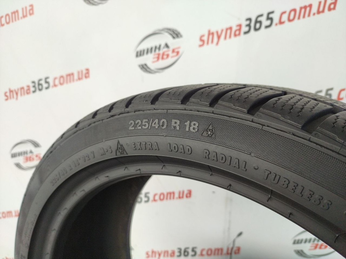 225/40 R18 CONTINENTAL CONTIWINTERCONTACT TS830P RUN FLAT 7mm