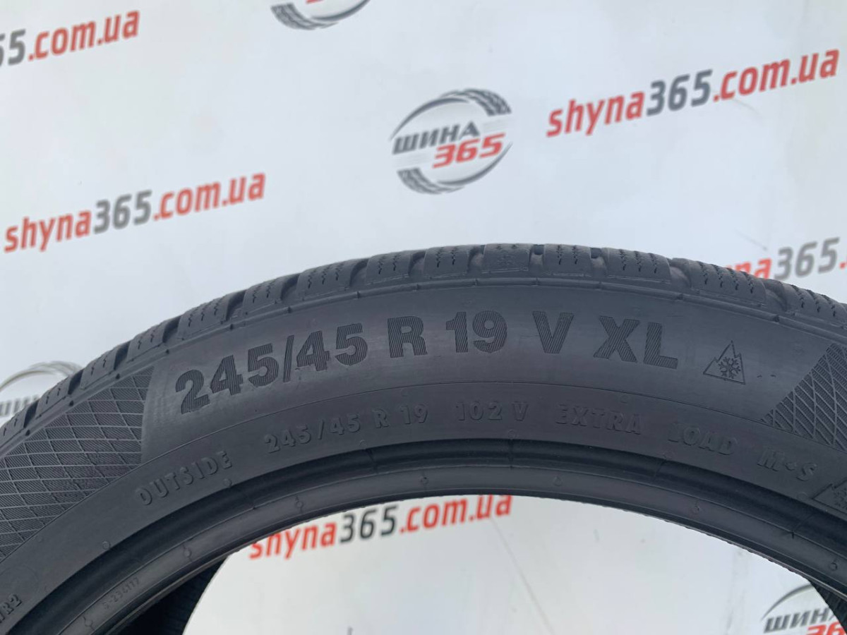 245/45 R19 CONTINENTAL WINTERCONTACT TS850P 6mm