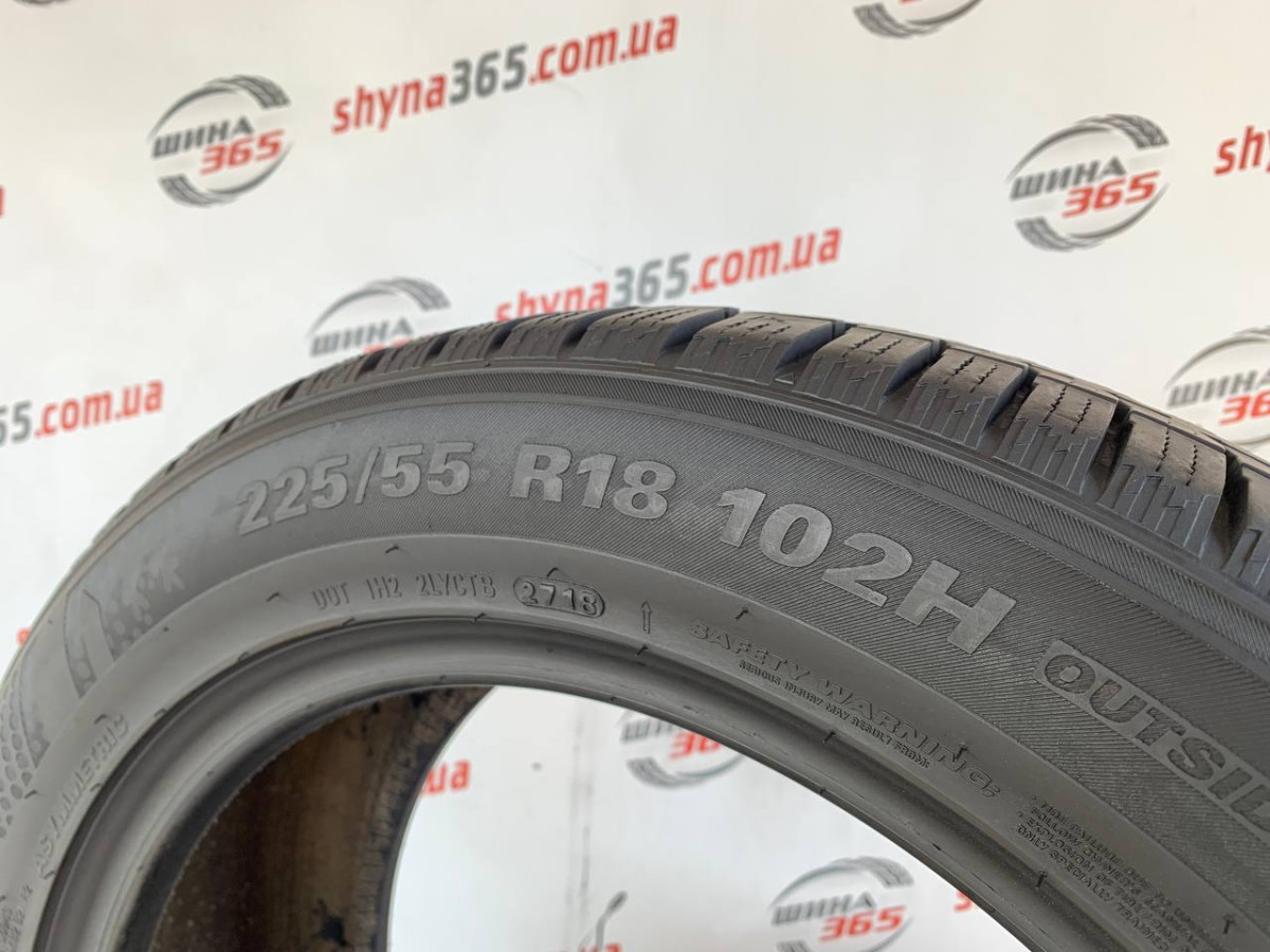 225/55 R18 KUMHO WINTERCRAFT WS71 SUV 7mm