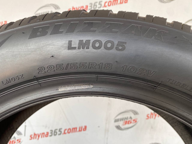 225/55 R18 BRIDGESTONE BLIZZAK LM005 6mm