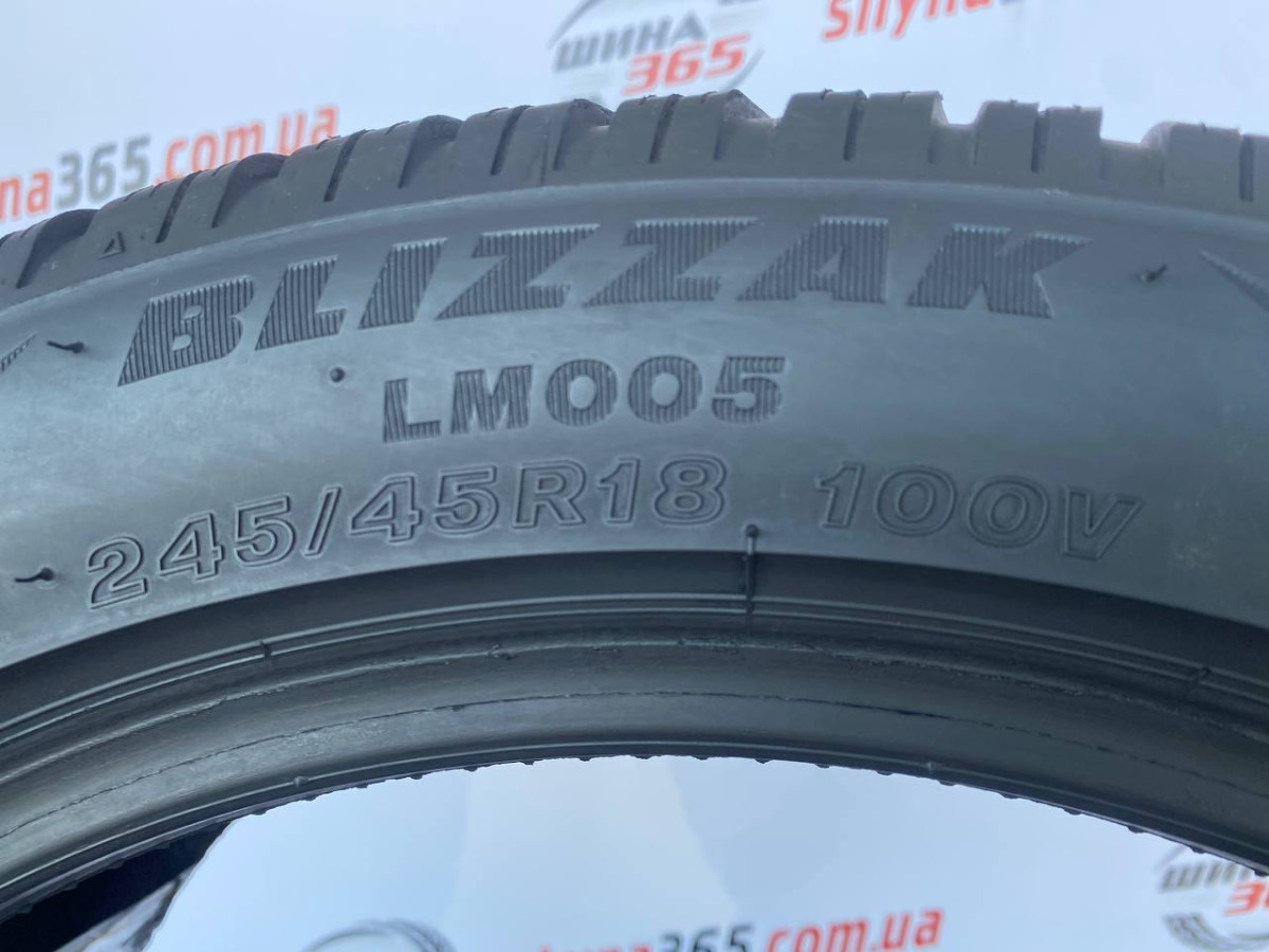 245/45 R18 BRIDGESTONE BLIZZAK LM005 5mm