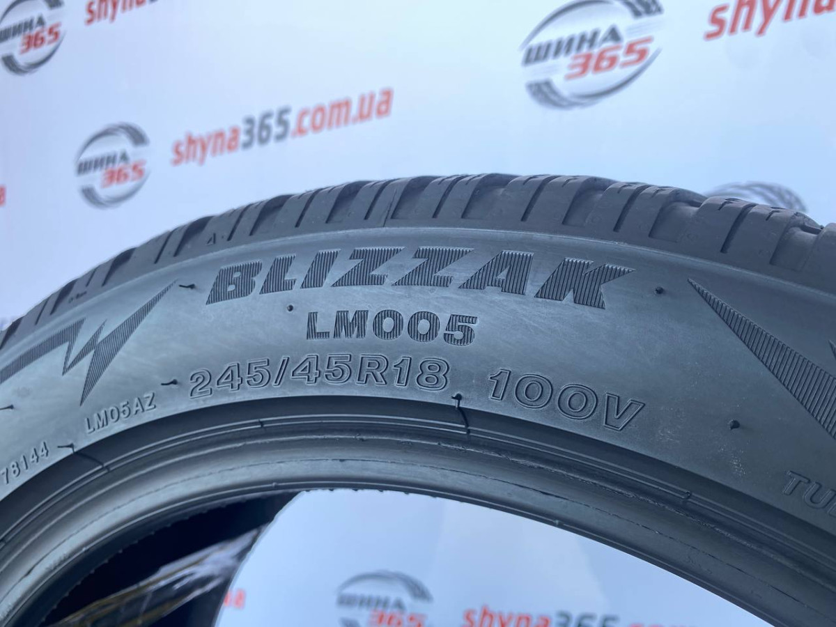 245/45 R18 BRIDGESTONE BLIZZAK LM005 5mm