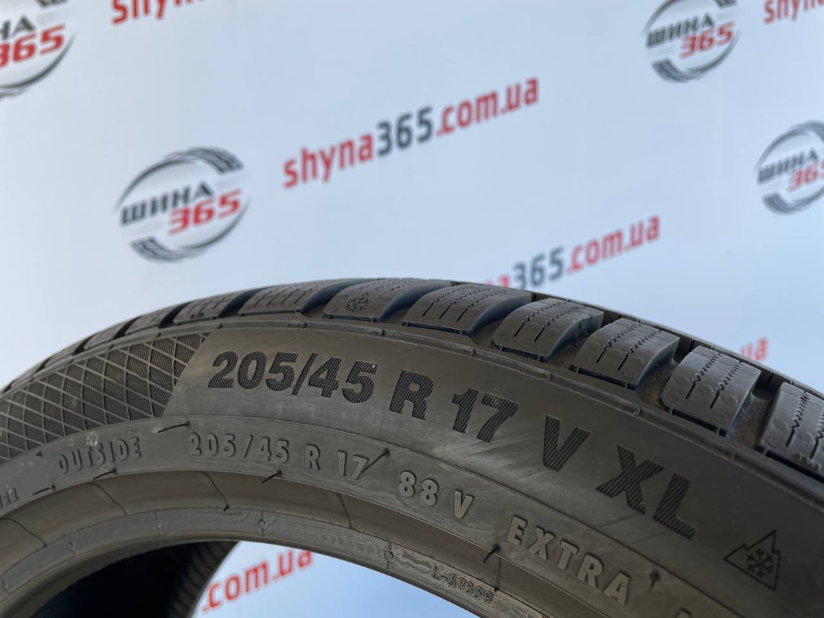 205/45 R17 CONTINENTAL WINTERCONTACT TS850P 8mm