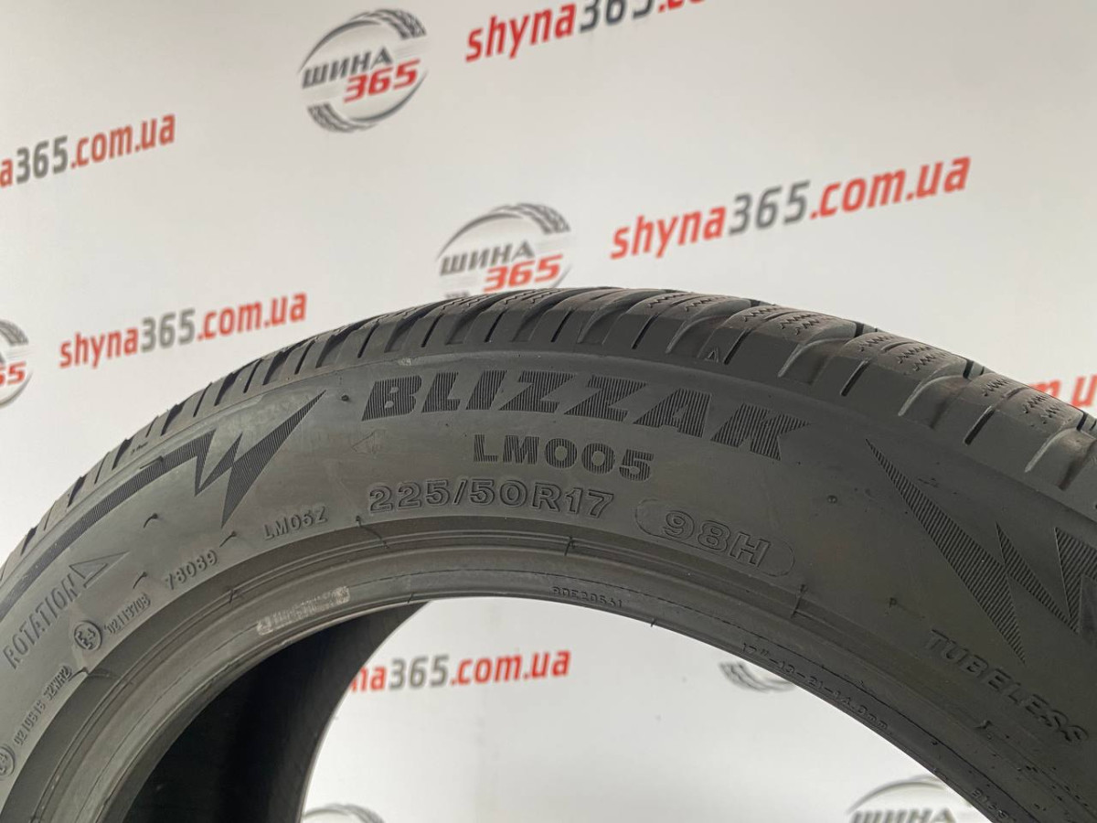225/50 R17 BRIDGESTONE BLIZZAK LM005 6mm