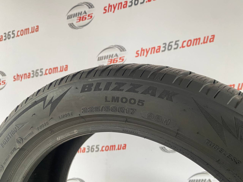 225/50 R17 BRIDGESTONE BLIZZAK LM005 6mm