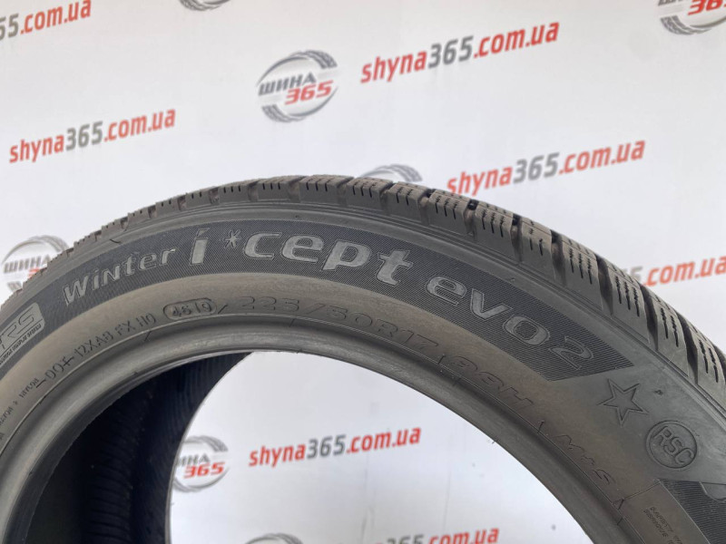 225/50 R17 HANKOOK WINTER I CEPT EVO2 RUN FLAT 7mm