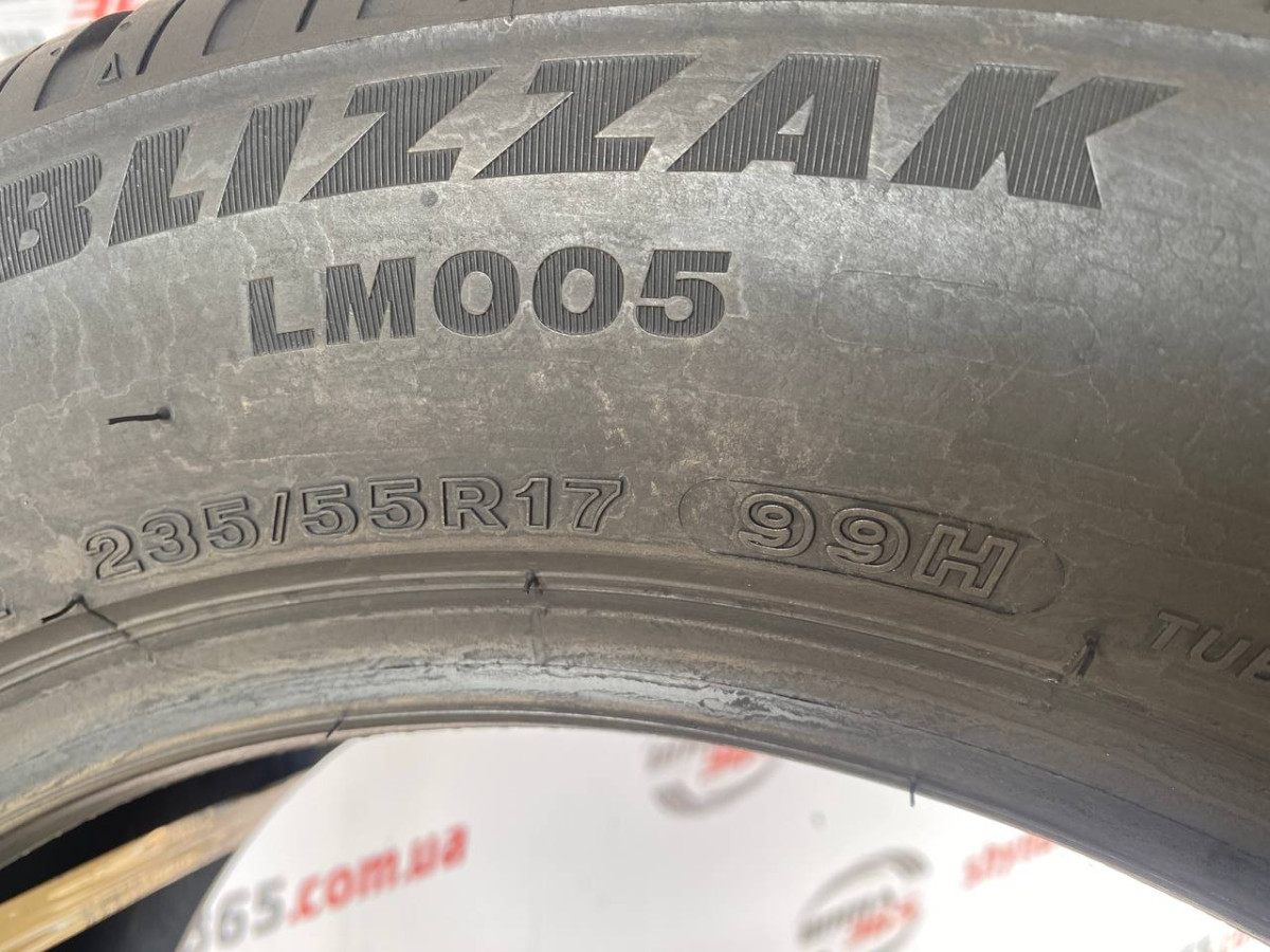235/55 R17 BRIDGESTONE BLIZZAK LM005 5mm