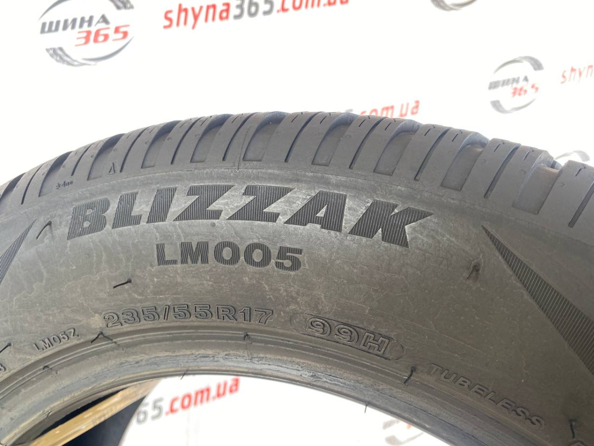 235/55 R17 BRIDGESTONE BLIZZAK LM005 5mm