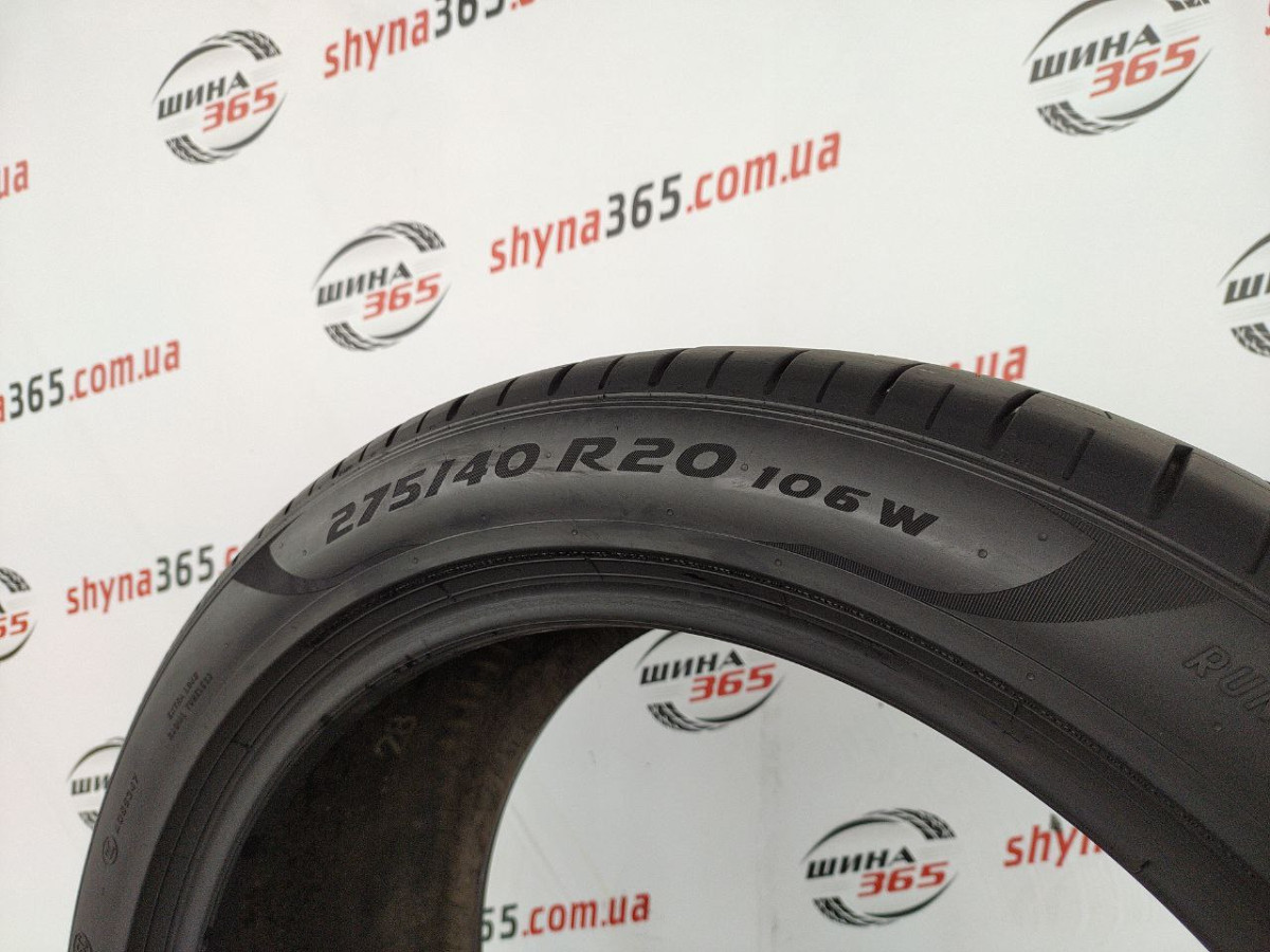 275/40 R20 PIRELLI PZERO PZ4 RUN FLAT 5mm