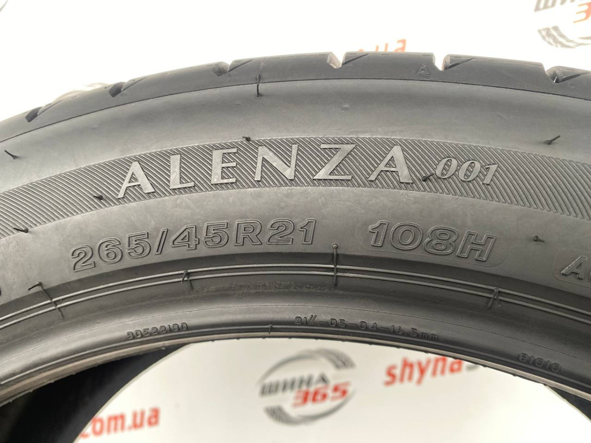 265/45 R21 BRIDGESTONE ALENZA 001 6mm