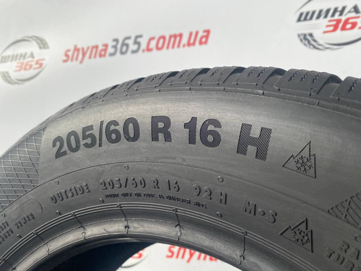 205/60 R16 CONTINENTAL WINTERCONTACT TS850P 7mm
