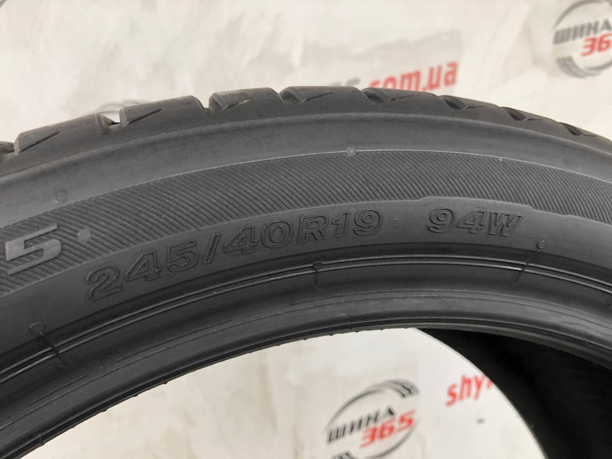 245/40 R19 BRIDGESTONE TURANZA T005 6mm