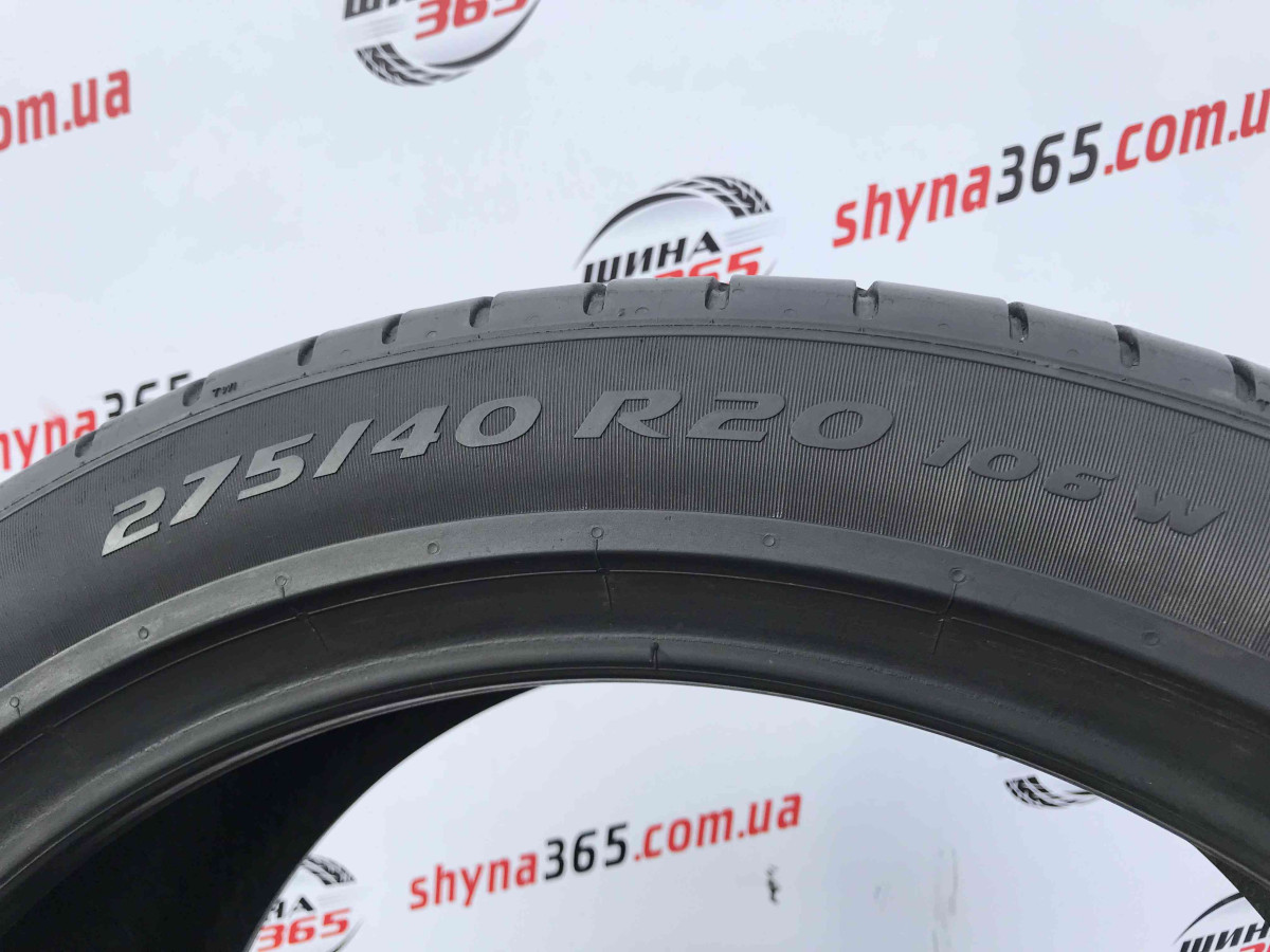 275/40 R20 PIRELLI PZERO PZ4 RUN FLAT 6mm