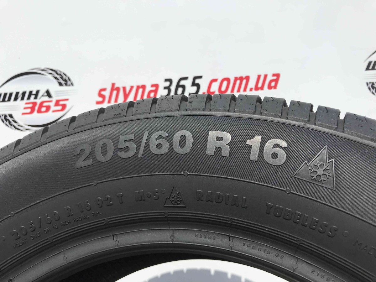 205/60 R16 CONTINENTAL CONTIWINTERCONTACT TS830P 7mm