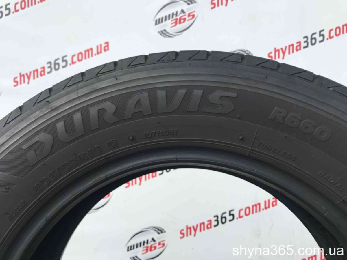 205/65 R16C BRIDGESTONE DURAVIS R660 8mm
