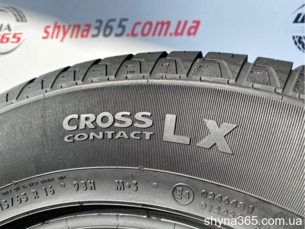 215/65 R16 CONTINENTAL CROSSCONTACT LX 7mm