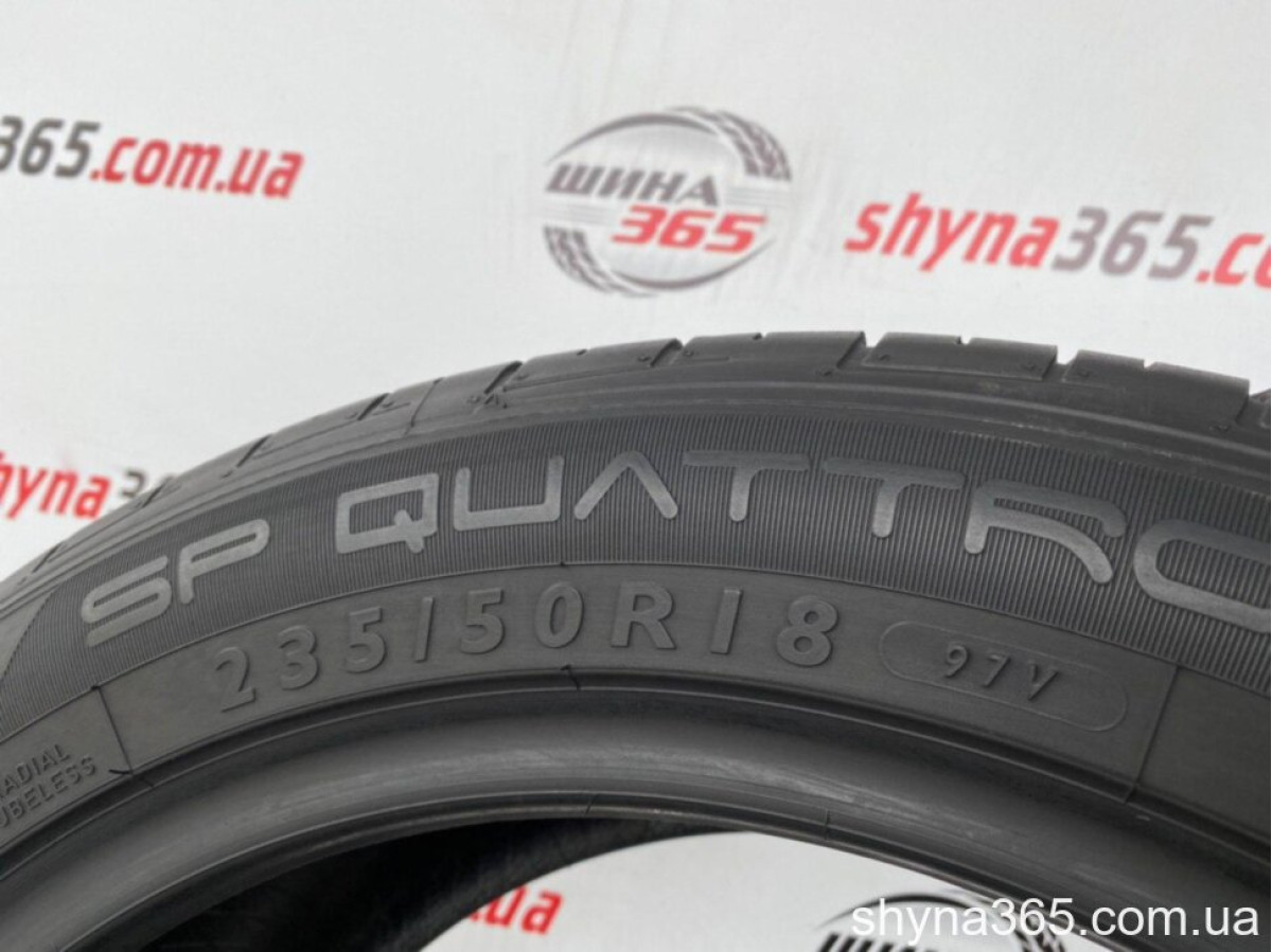 235/50 R18 DUNLOP SP QUATTROMAXX 7mm