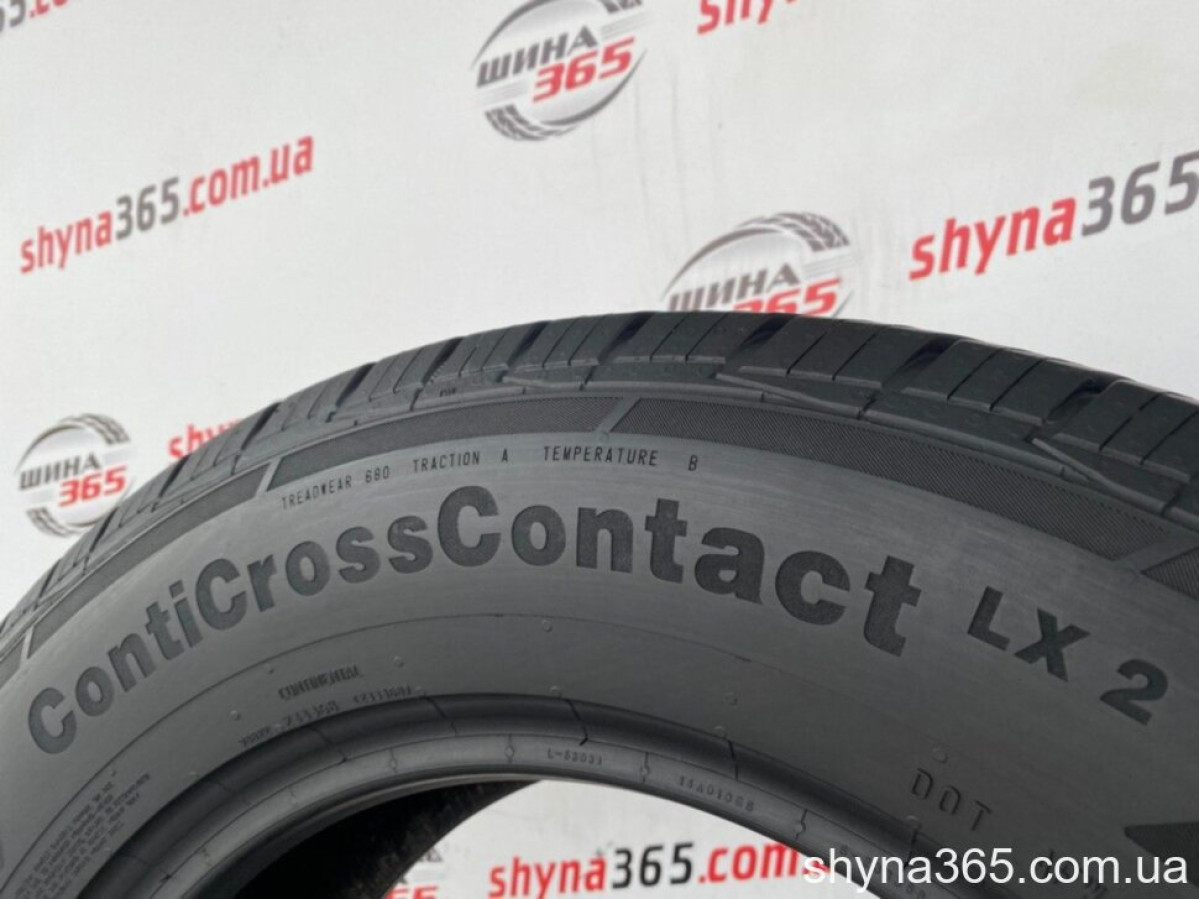 255/60 R18 CONTINENTAL CONTICROSSCONTACT LX2 8mm