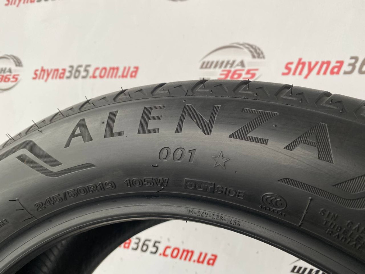 245/50 R19 BRIDGESTONE ALENZA 001 5mm