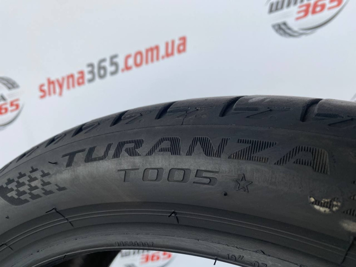 225/40 R19 BRIDGESTONE TURANZA T005 5mm