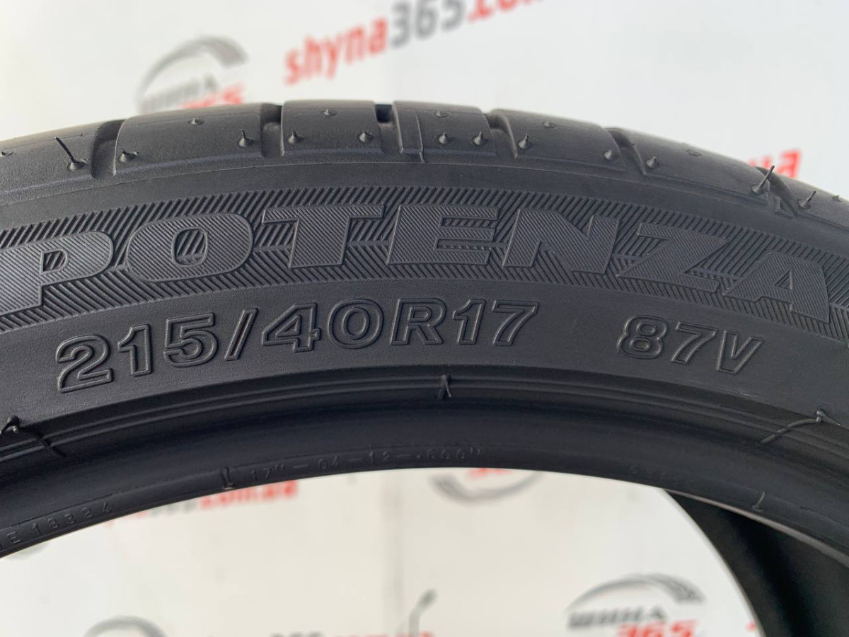 215/40 R17 BRIDGESTONE POTENZA RE050A 8mm