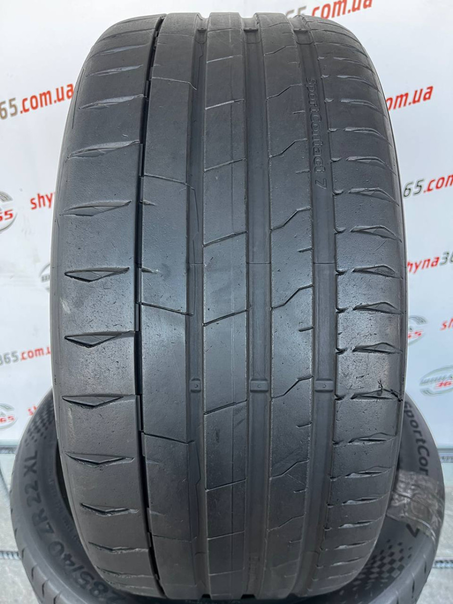 285/40 R22 CONTINENTAL SPORTCONTACT 7 6mm