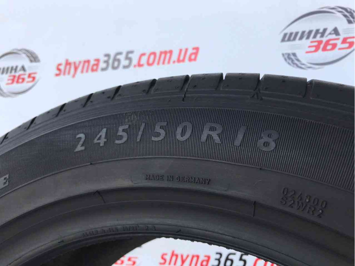 245/50 R18 DUNLOP SP SPORT MAXX GT RUN FLAT 5mm