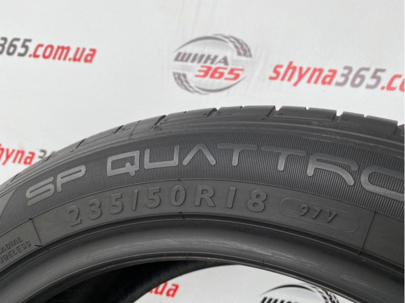 235/50 R18 DUNLOP SP QUATTROMAXX 6mm