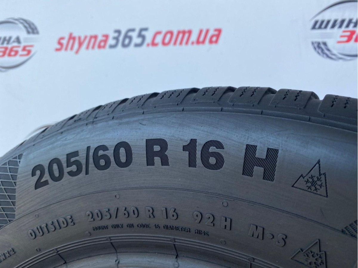 205/60 R16 CONTINENTAL WINTERCONTACT TS850P 6mm