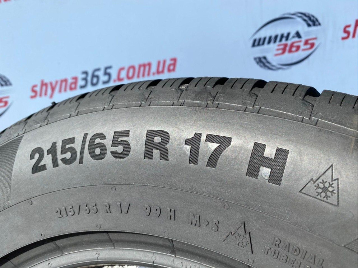 215/65 R17 CONTINENTAL WINTERCONTACT TS850P SUV 5mm