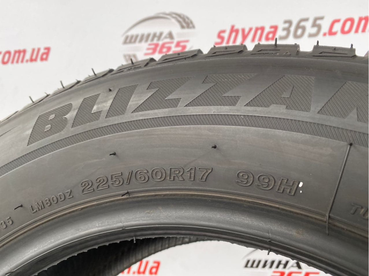 225/60 R17 BRIDGESTONE BLIZZAK LM-80 EVO 6mm